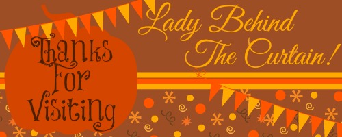 Fall Thanks For Visiting Lady Behind The Curtain Banner 2