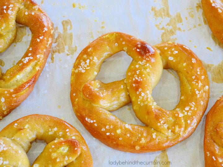 Homemade Soft Beer Pretzels