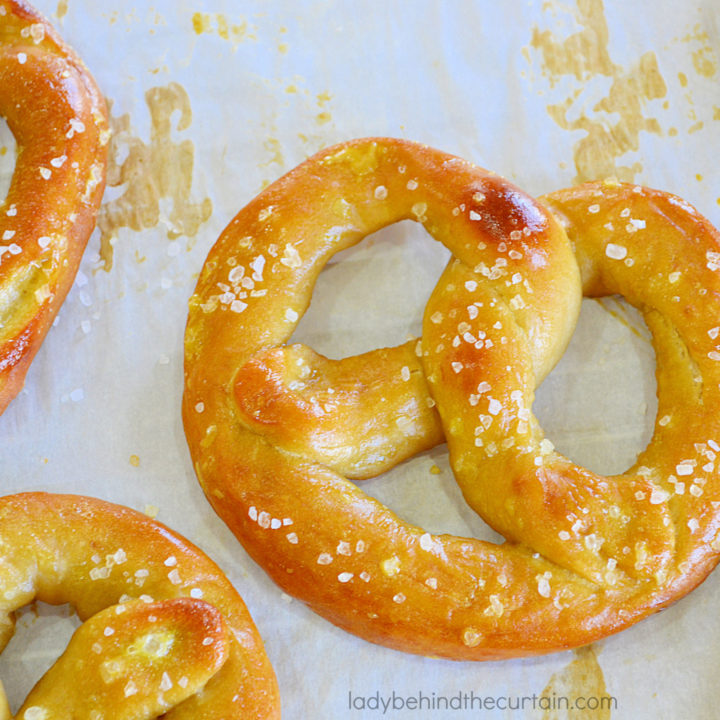 Homemade Soft Beer Pretzels