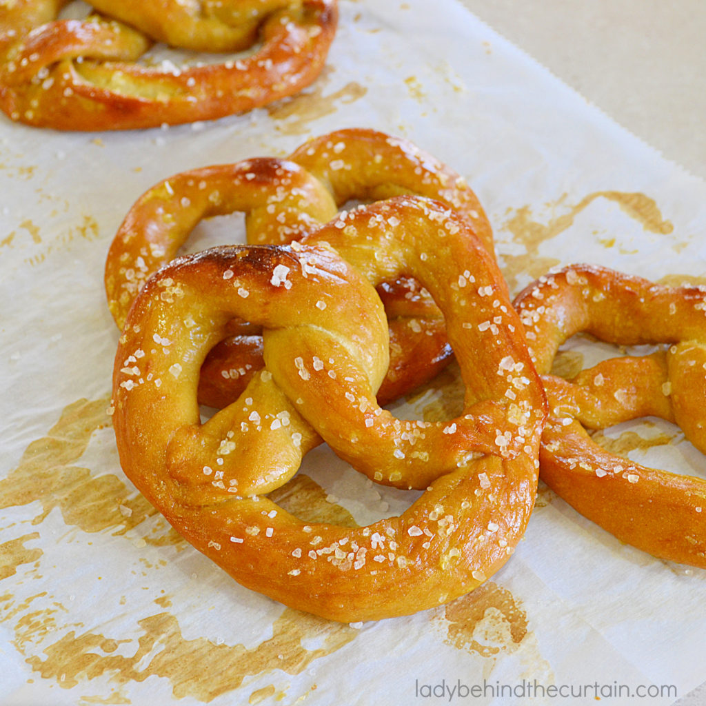 Homemade Soft Beer Pretzels