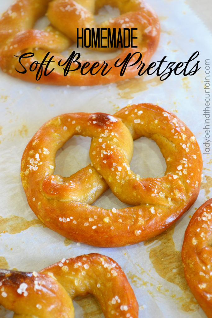 Homemade Soft Beer Pretzels