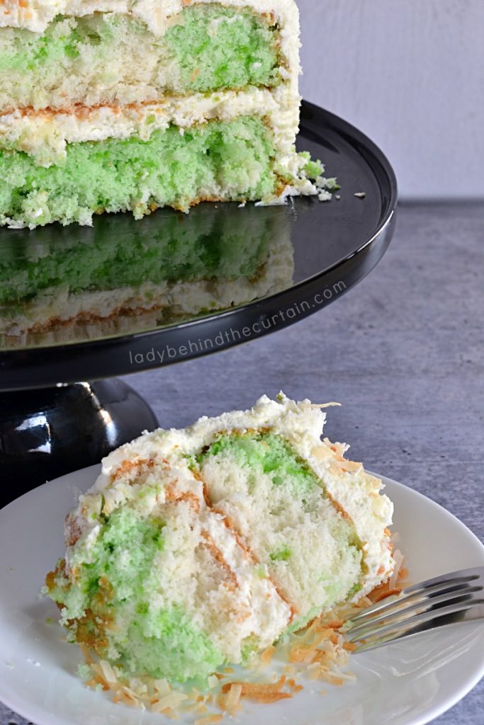 Semi Homemade Coconut Lime Cake