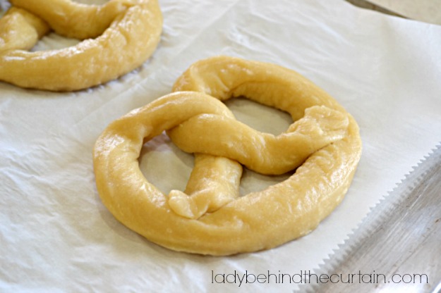 Soft Beer Pretzels - Lady Behind The Curtain