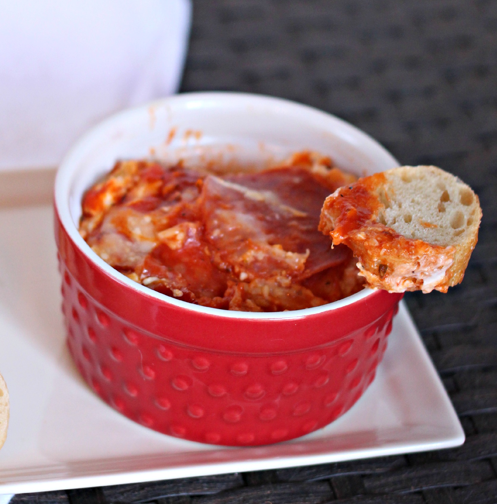 crockpot turkey pepperoni pizza dip 3 Lady Behind the Curtain