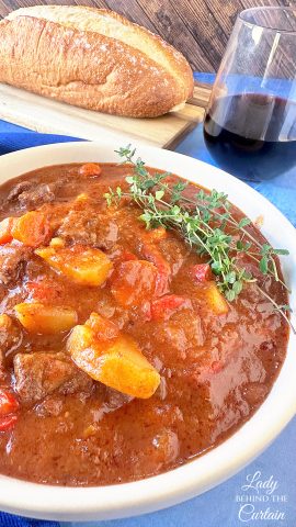 Beef Bourguignon Stew