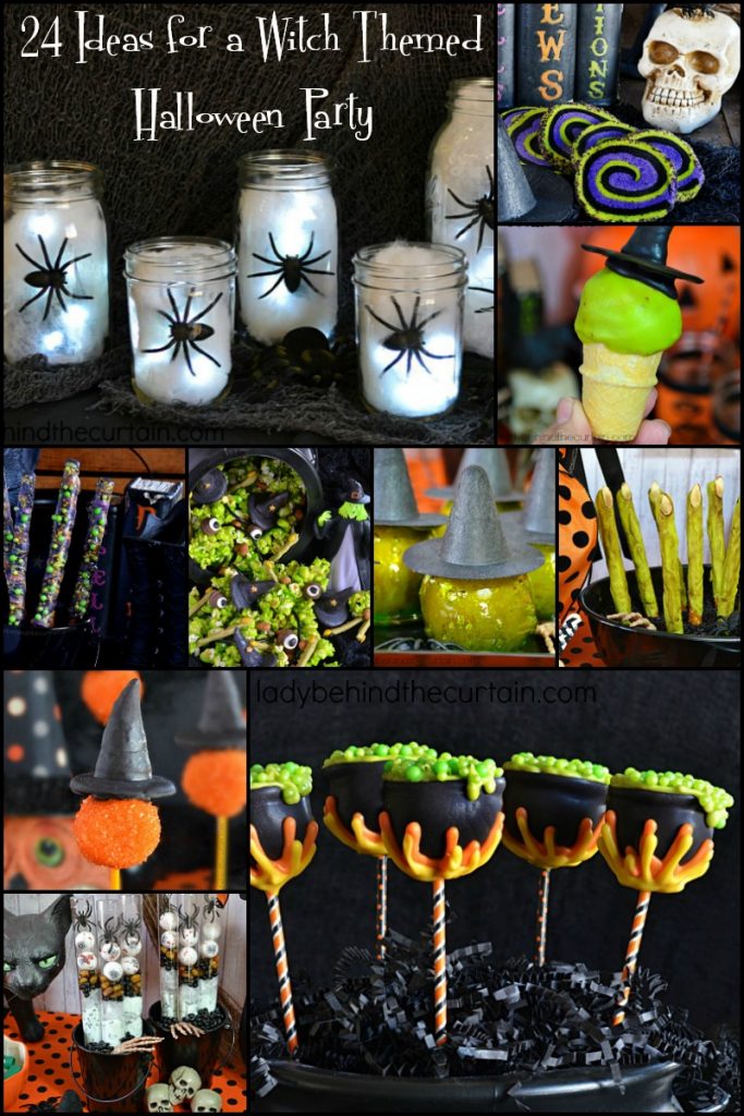 24 Ideas for a Wtich Themed Halloween Party
