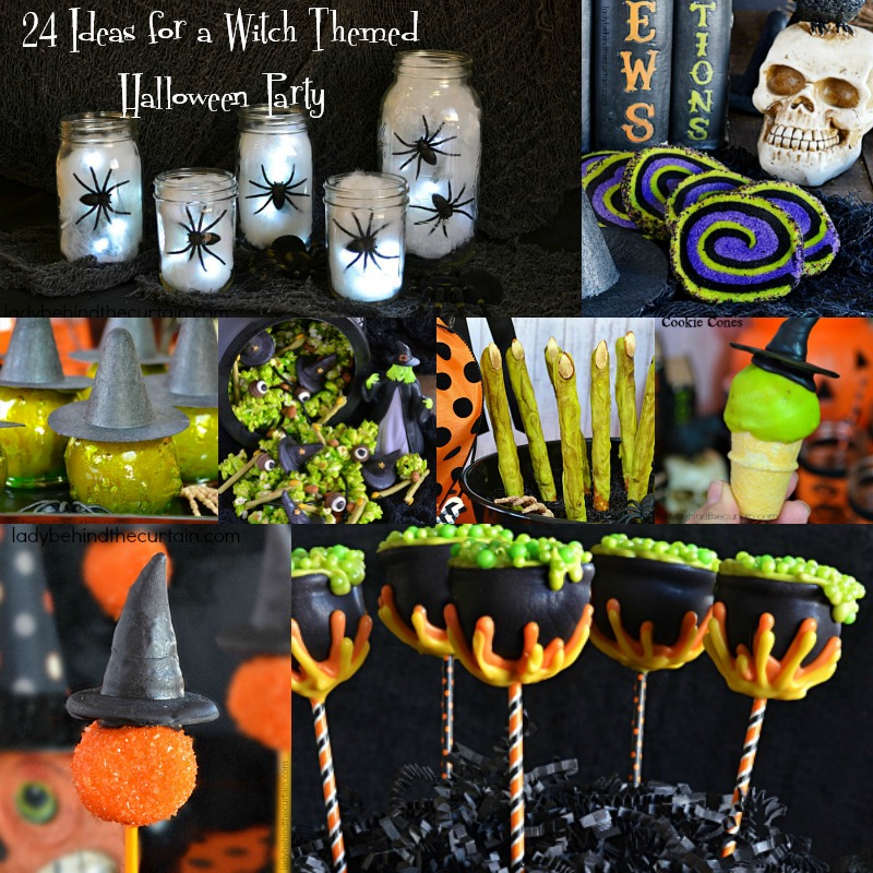 24 Ideas for a Wtich Themed Halloween Party