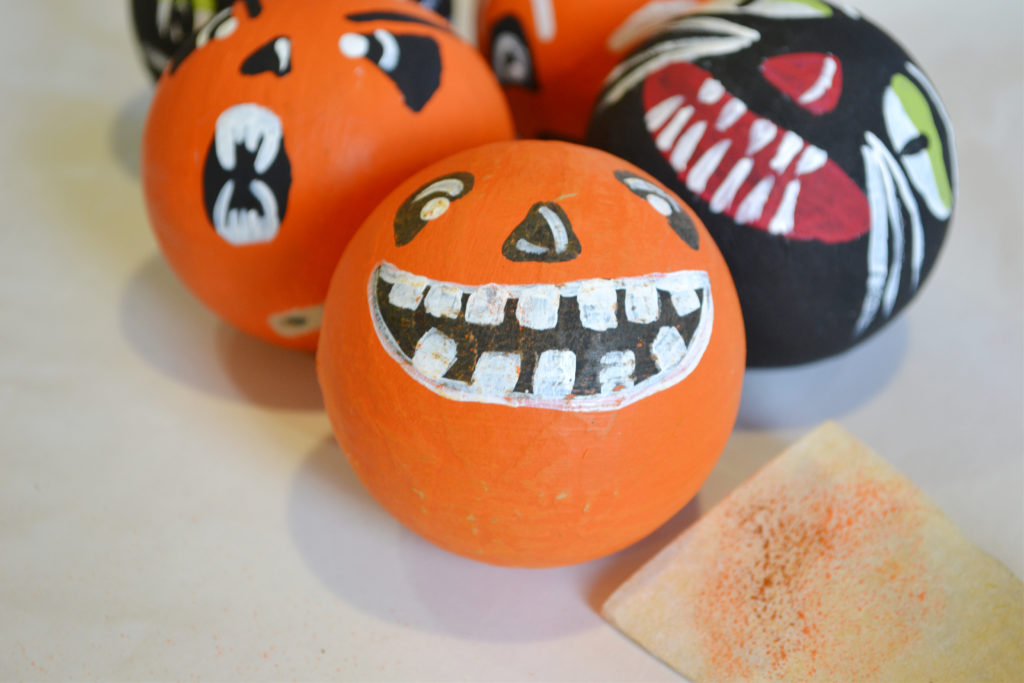 DIY Vintage Halloween Rattles