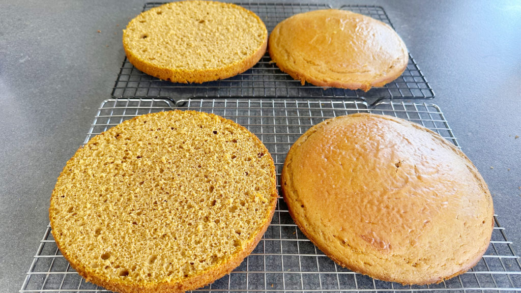 Easy Pumpkin Spice Layered Torte