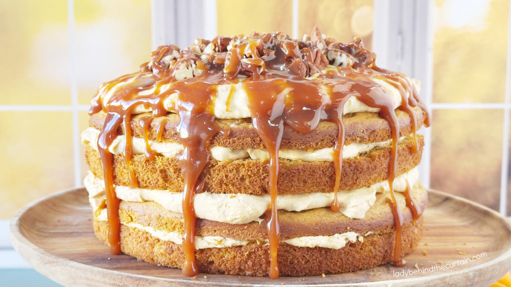 Easy Pumpkin Spice Layered Torte