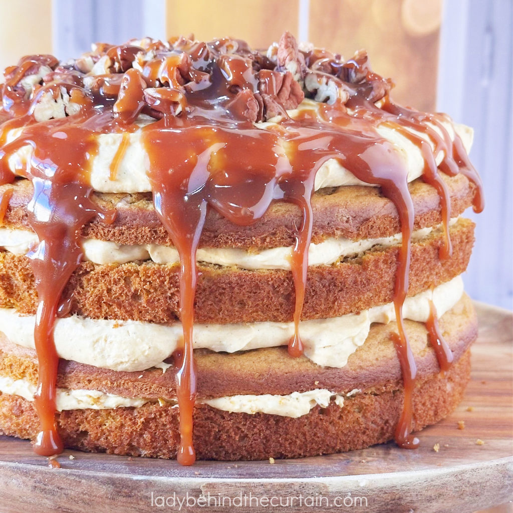 Easy Pumpkin Spice Layered Torte