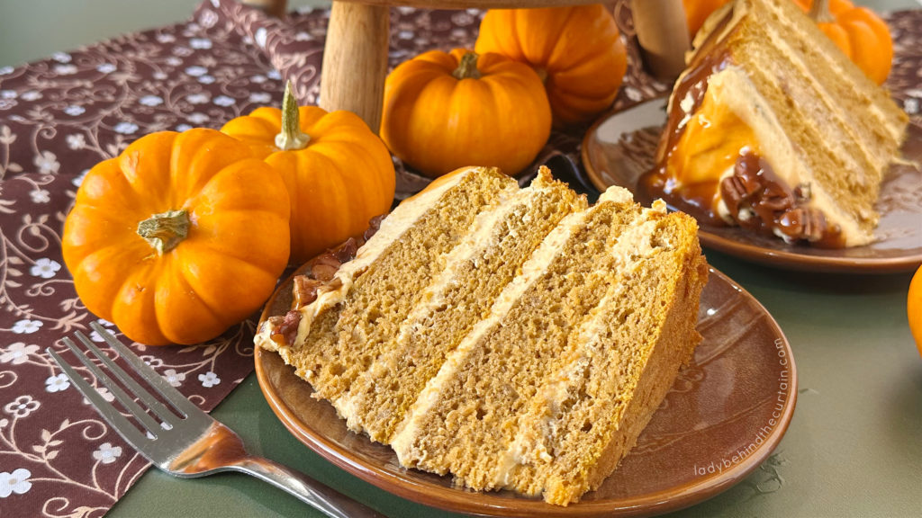 Easy Pumpkin Spice Layered Torte