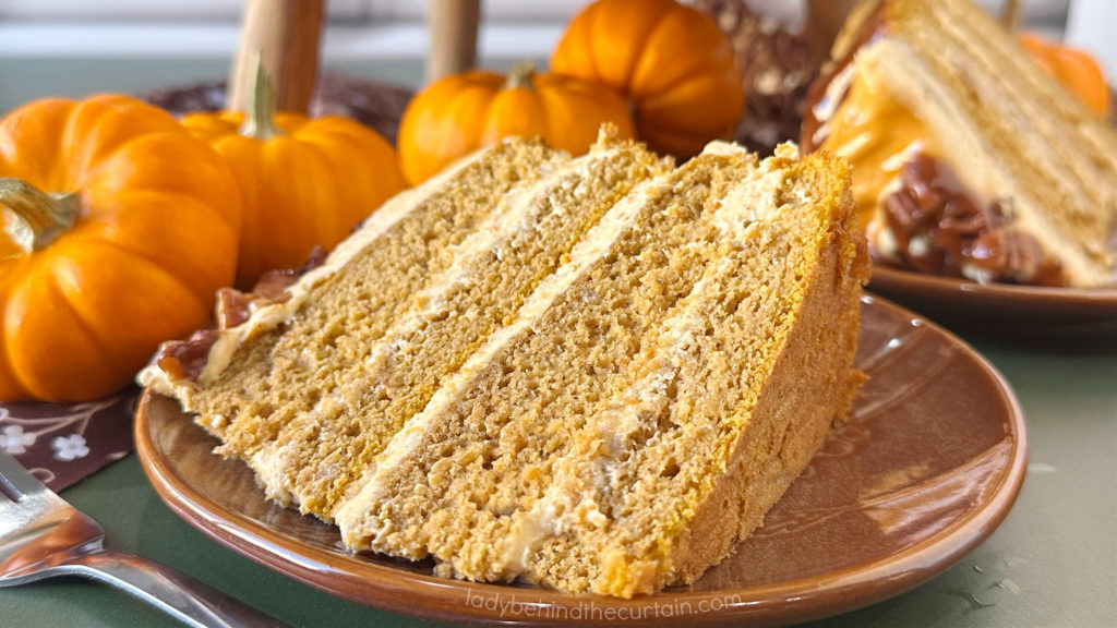 Easy Pumpkin Spice Layered Torte