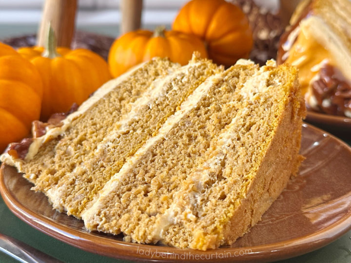 Easy Pumpkin Spice Layered Torte