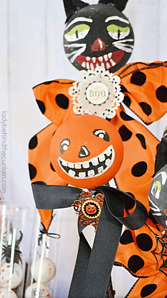DIY Vintage Halloween Rattles