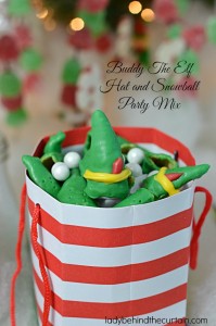 Buddy The Elf Hat and Snowball Party Mix - Lady Behind The Curtain