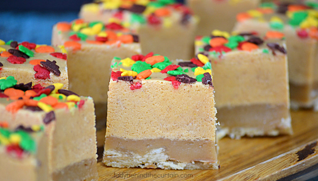 Caramel Pumpkin Fudge