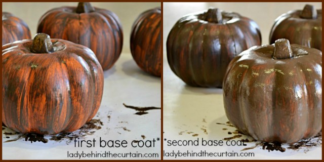 DIY Dollar Tree Country Style Fall Pumpkins - Lady Behind The Curtain