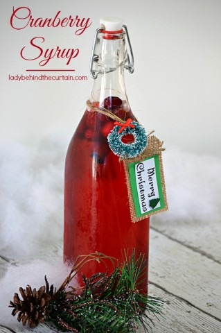 Cranberry Syrup - Lady Behind The Curtain
