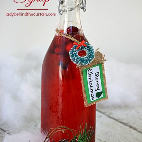 Cranberry Syrup - Lady Behind The Curtain