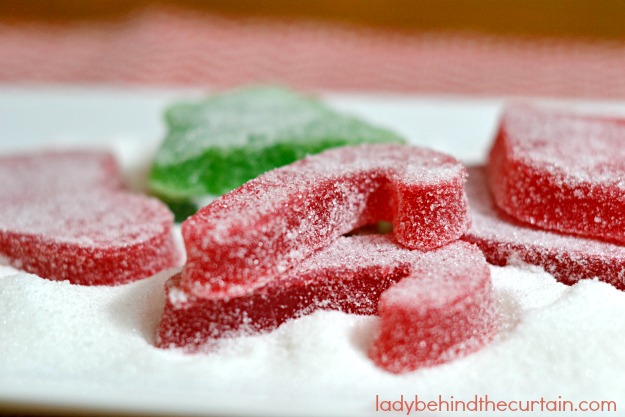 Homemade Christmas Gumdrops - Lady Behind The Curtain 