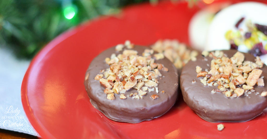 Dipped Shortbread Cookies
