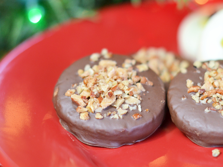 Dipped Shortbread Cookies
