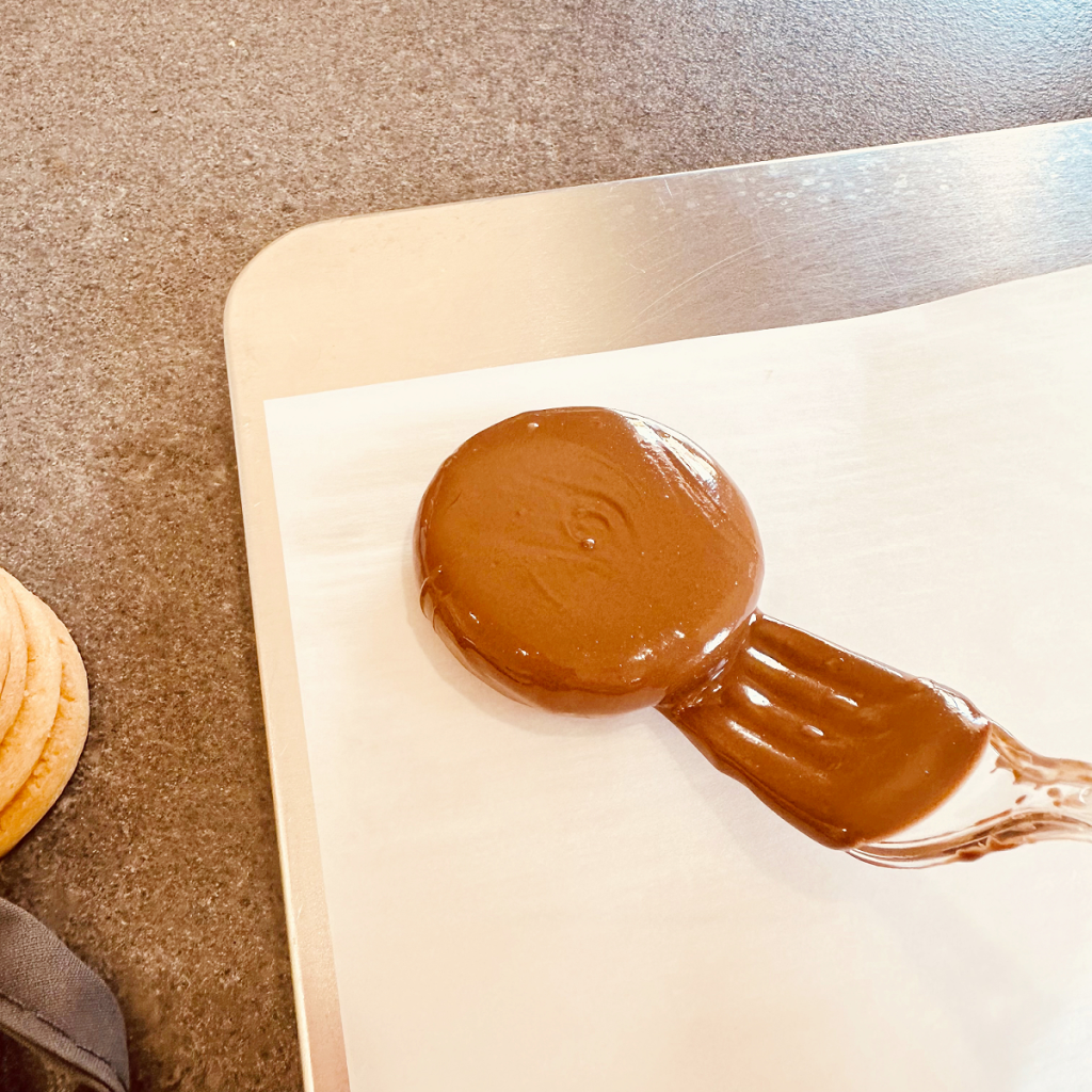 Dipped Shortbread Cookies