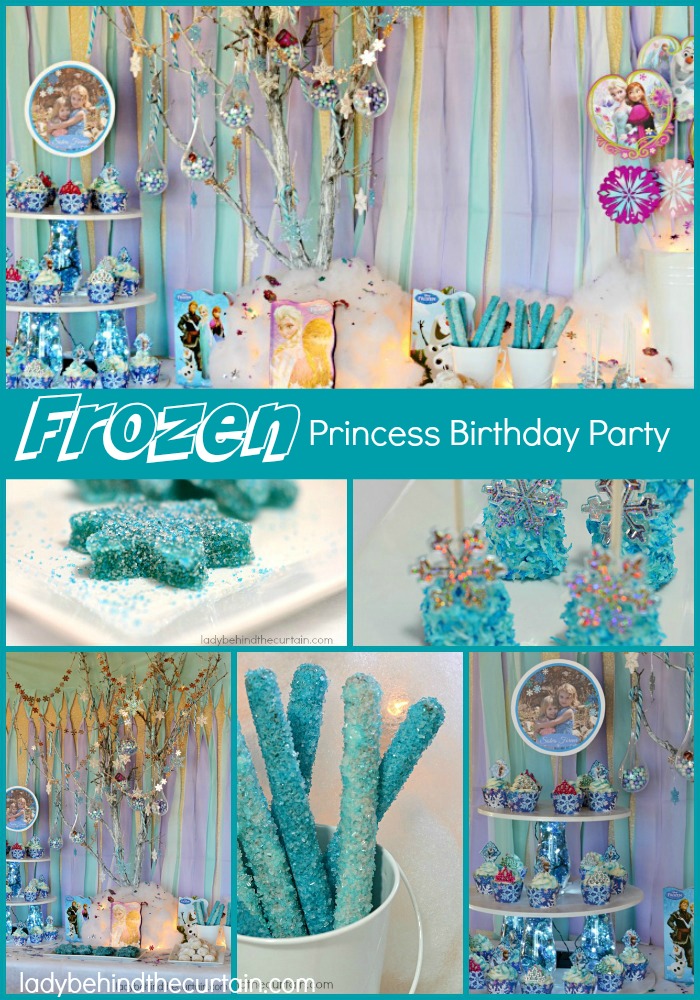 Frozen Princess Birthday Party - Lady Behind The Curtain