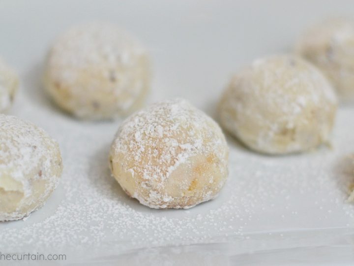 Snowball Pecan Cookies