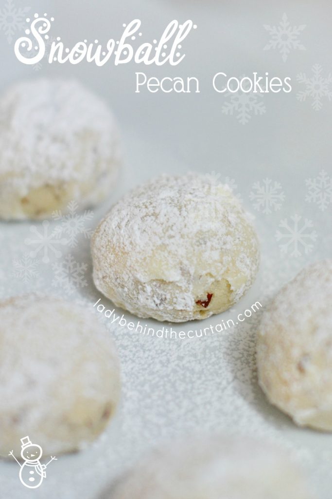 Snowball Pecan Cookies