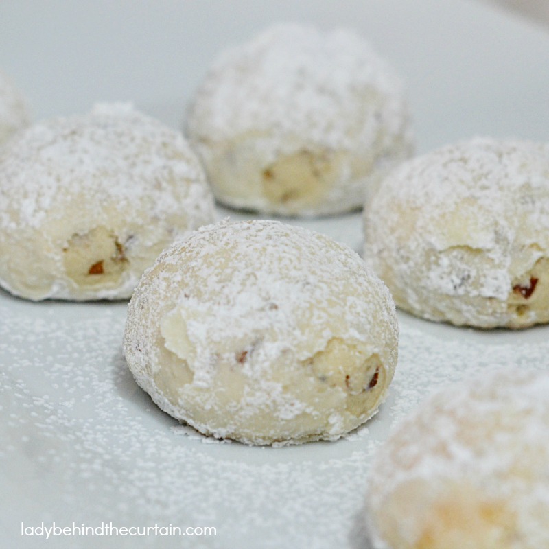 Snowball Pecan Cookies