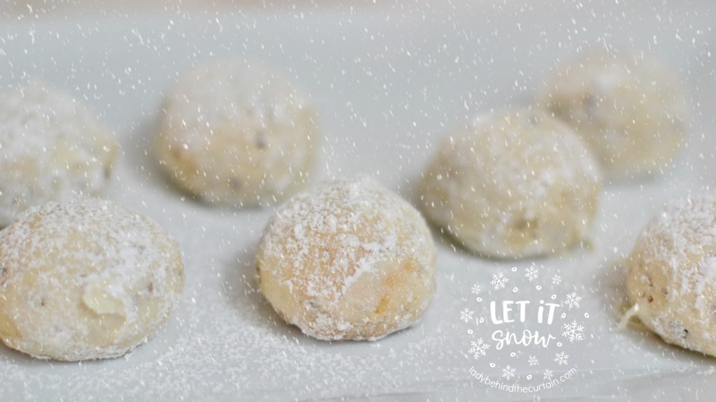 Snowball Pecan Cookies