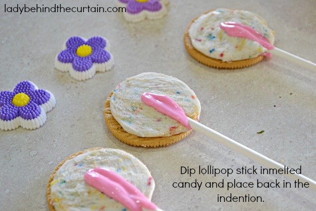 Fairy Garden Cookie Pops - Lady Behind The Curtain