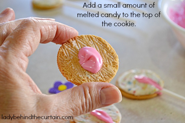 Fairy Garden Cookie Pops - Lady Behind The Curtain