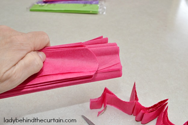 Giant Tissue Flowers - Lady Behind The Curtain