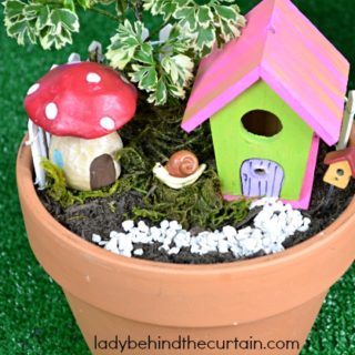 Living Fairy Garden Party Favor - Lady Behind The Curtain