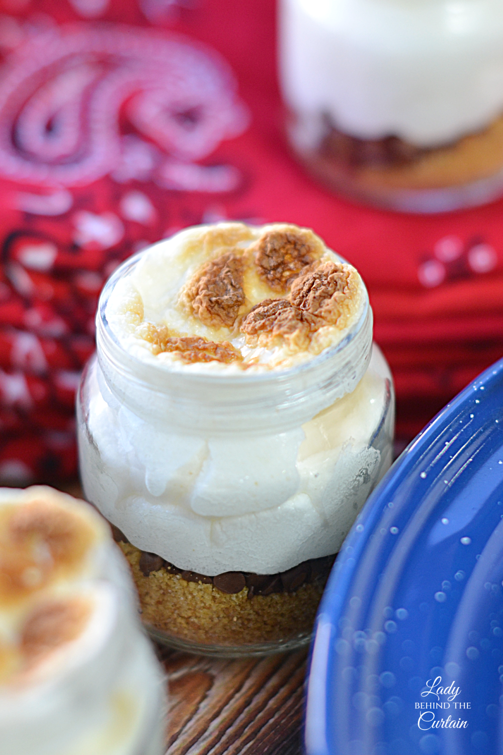 Mini Smores in a Jar