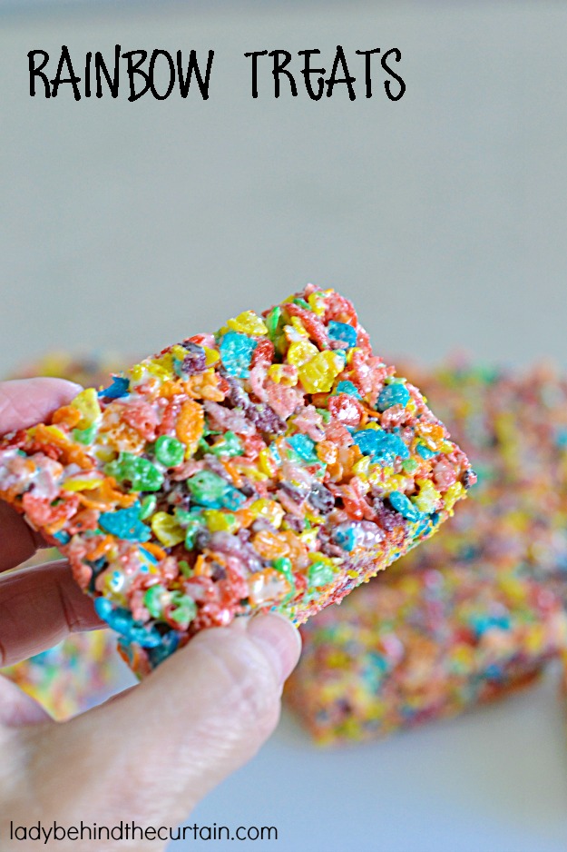 Rainbow Treats - Lady Behind The Curtain