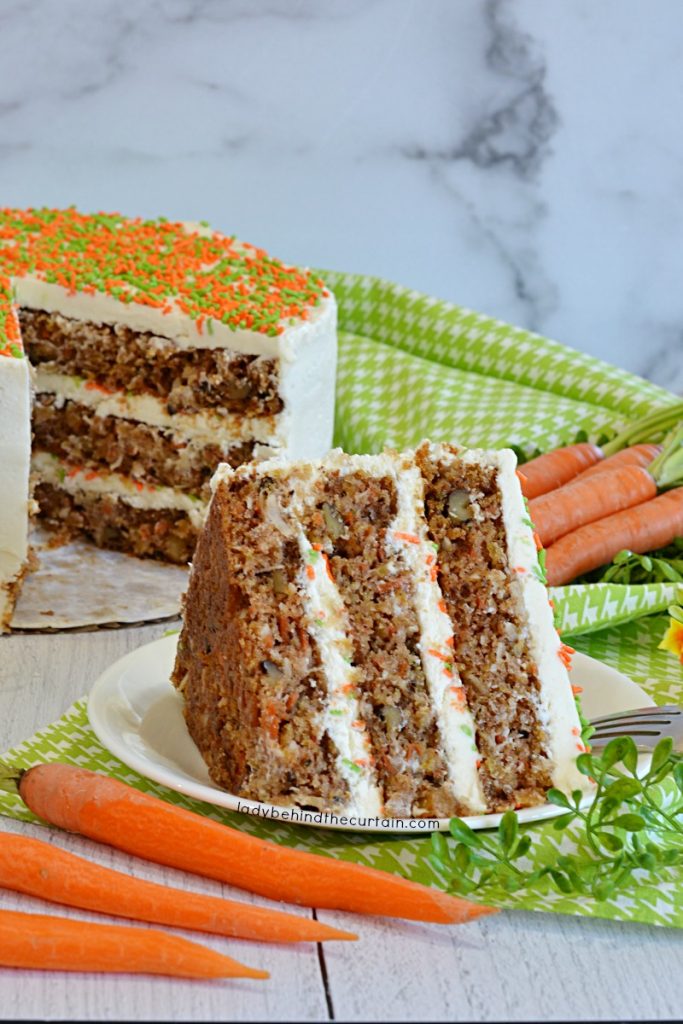 Super Moist Carrot Cake