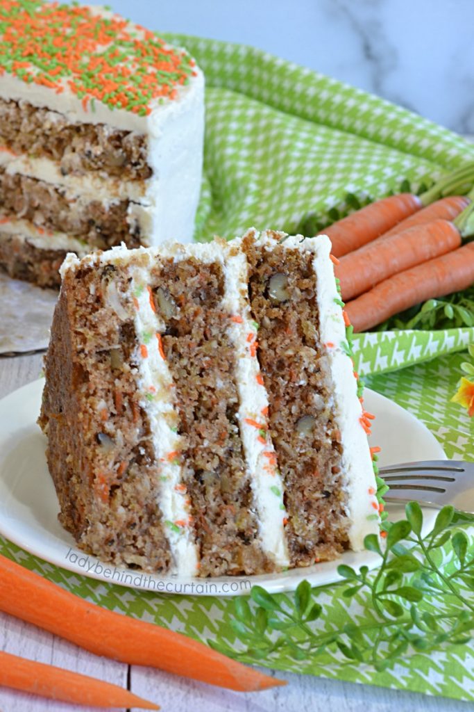 Super Moist Carrot Cake