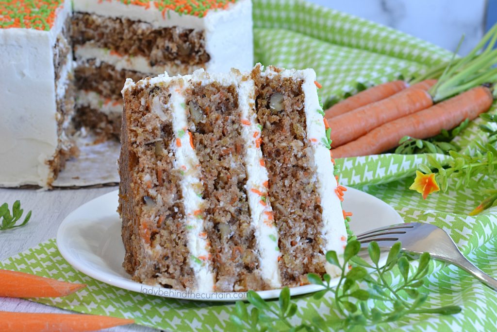 Super Moist Carrot Cake