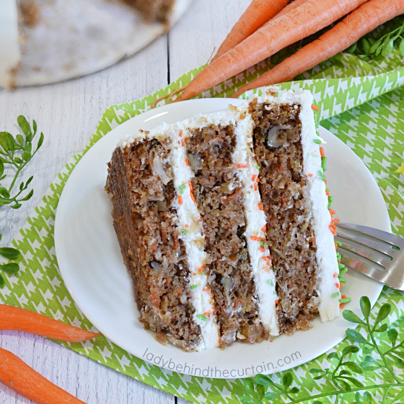 Super Moist Carrot Cake