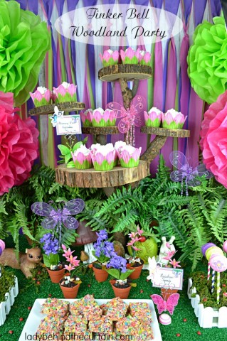 Tinker Bell Woodland Party - Lady Behind The Curtain