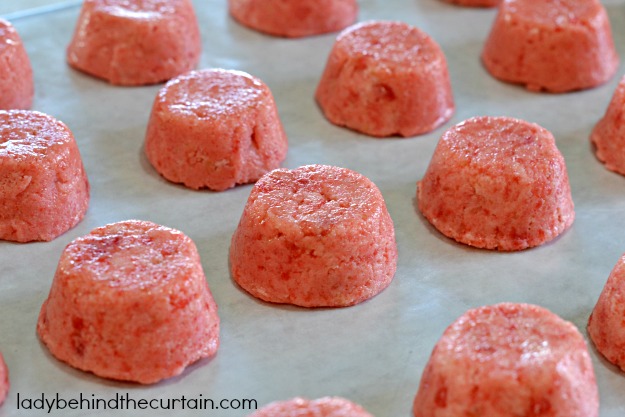 Cherry Limeade Petit Fours - Lady Behind The Curtain