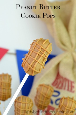 The no bake perfect dessert or party favor at a peanut themed baby shower.