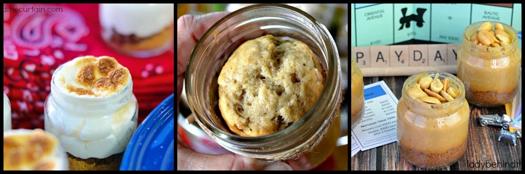 desserts in a jar