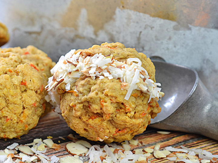 Homemade Carrot Cake Ice Cream Sandwiches