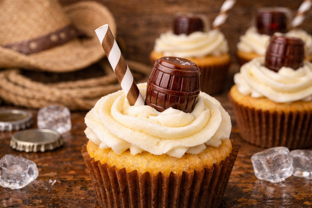 Root Beer Float Cupcakes