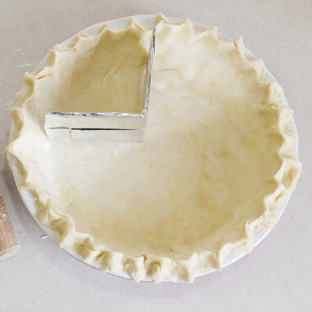 Cherry Berry American Flag Pie